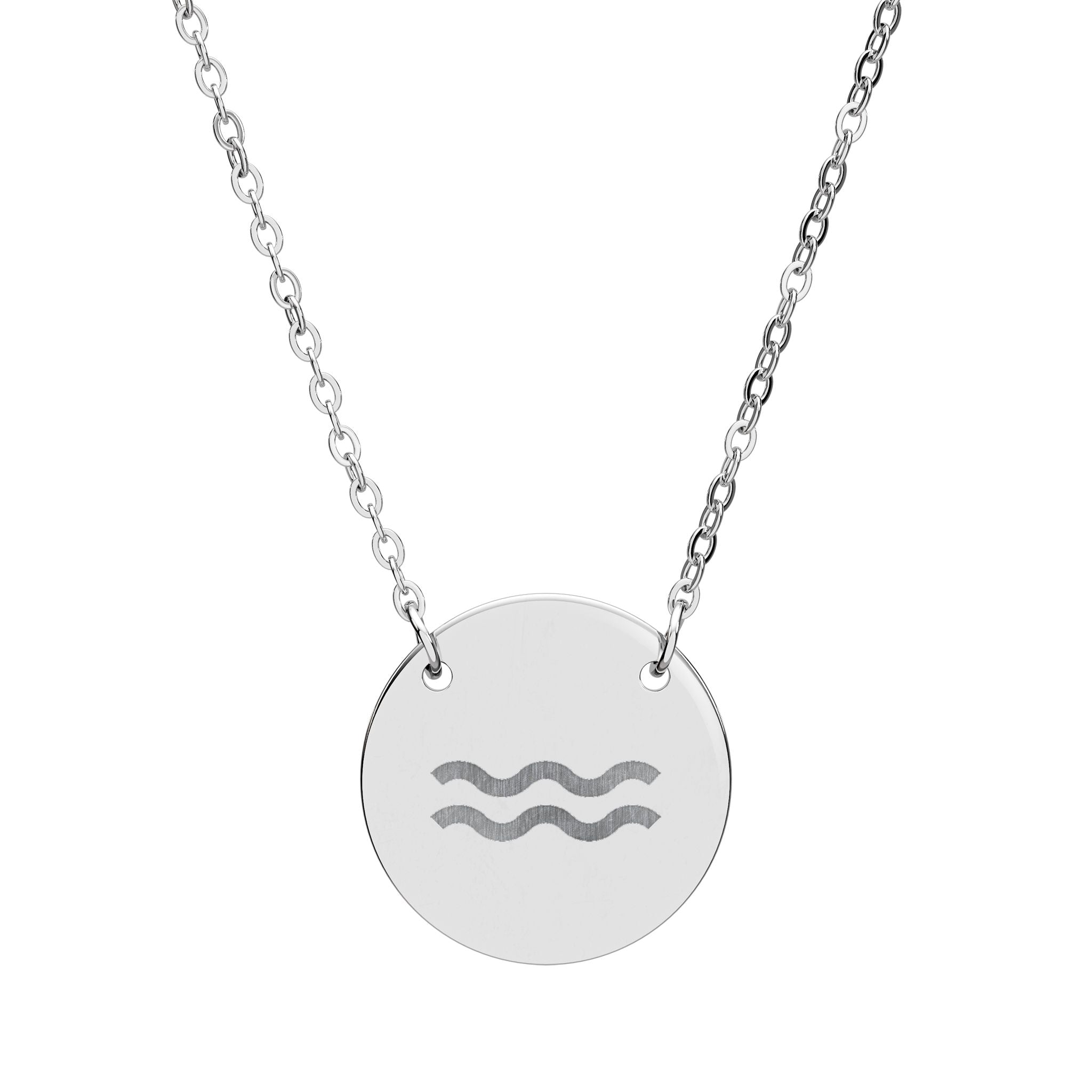 Aquarius Sign Necklace