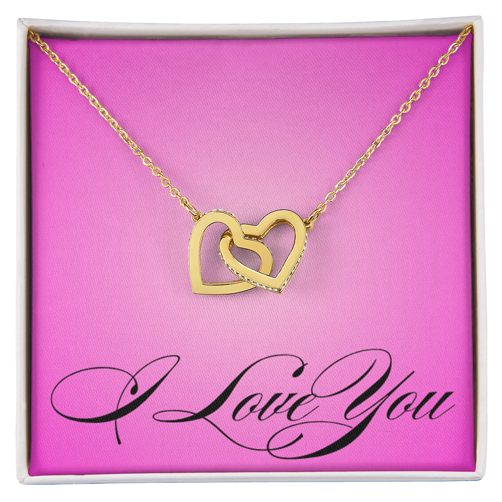 Intertwined Hearts Necklace