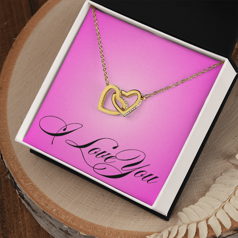 Intertwined Hearts Necklace