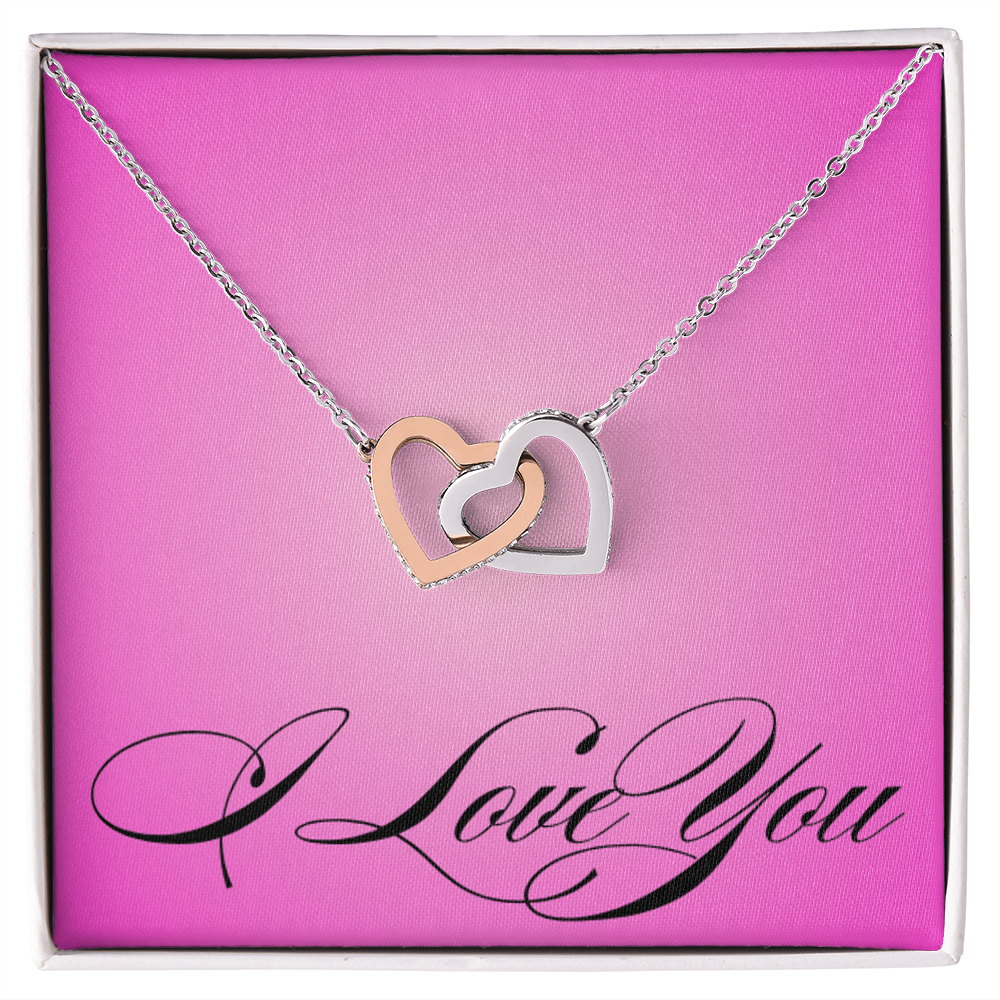 Intertwined Hearts Necklace