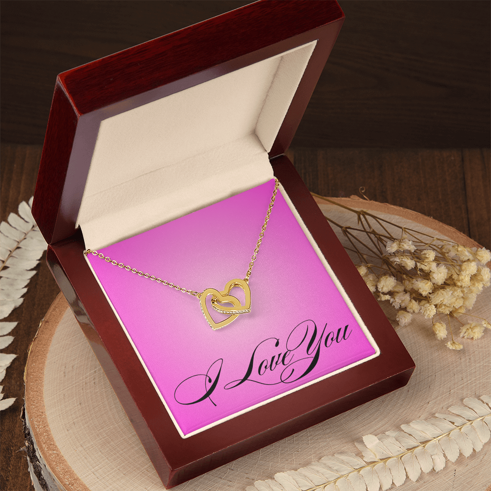 Intertwined Hearts Necklace