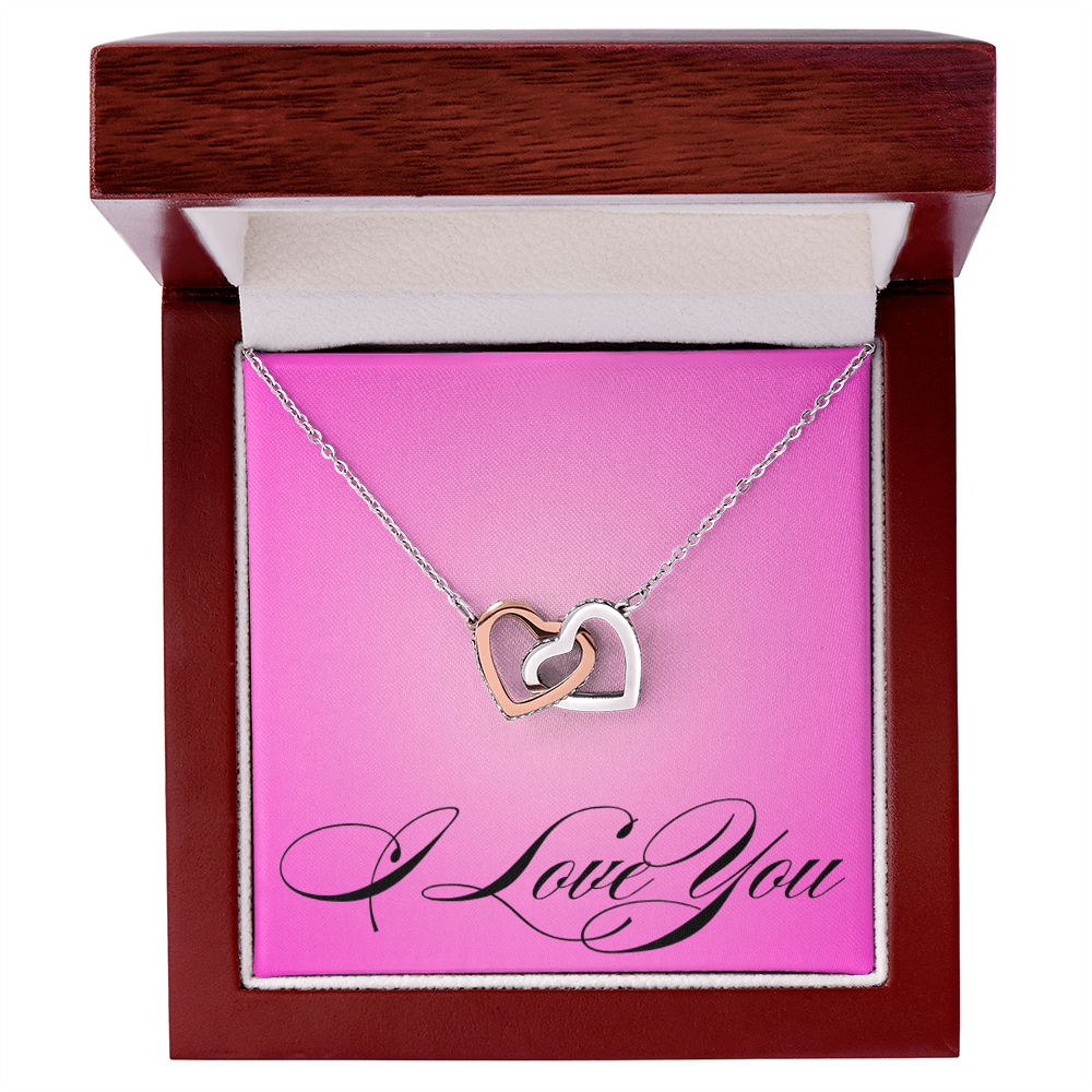 Intertwined Hearts Necklace