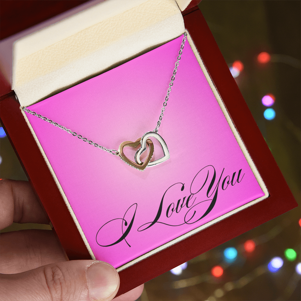 Intertwined Hearts Necklace