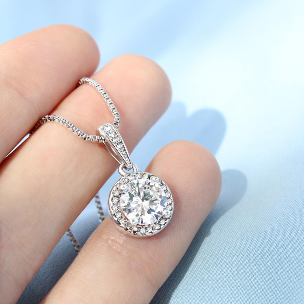 Cubic Zirconia Crystal Necklace