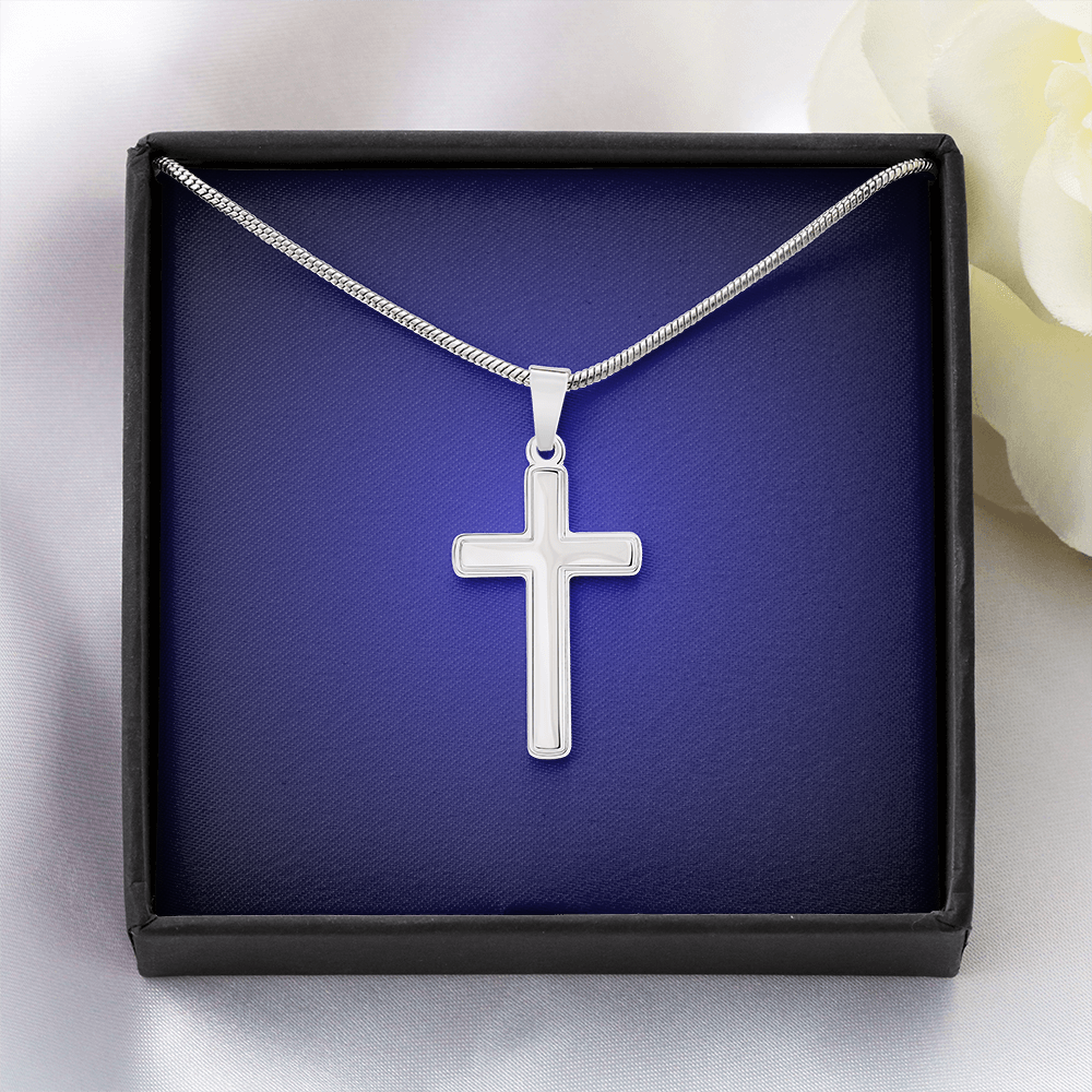 Cross Pendant Necklace Gift Men