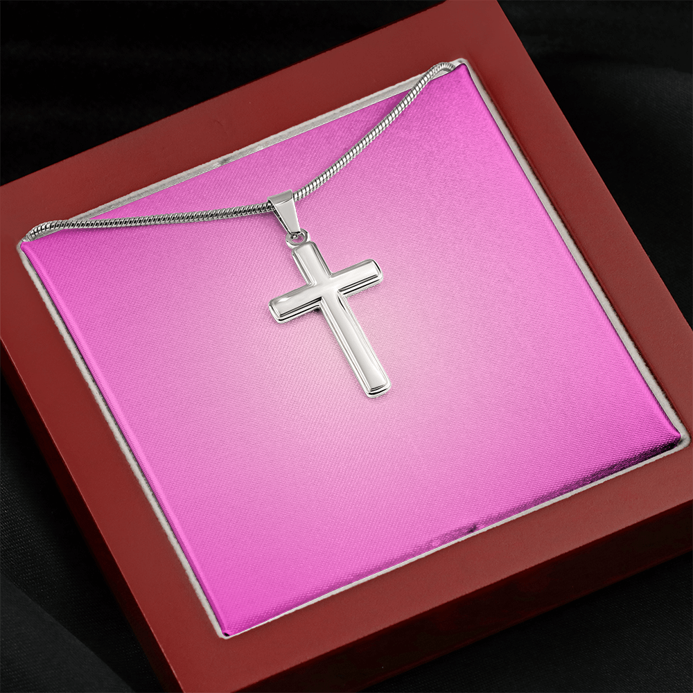 Cross Pendant Necklace Gift Women
