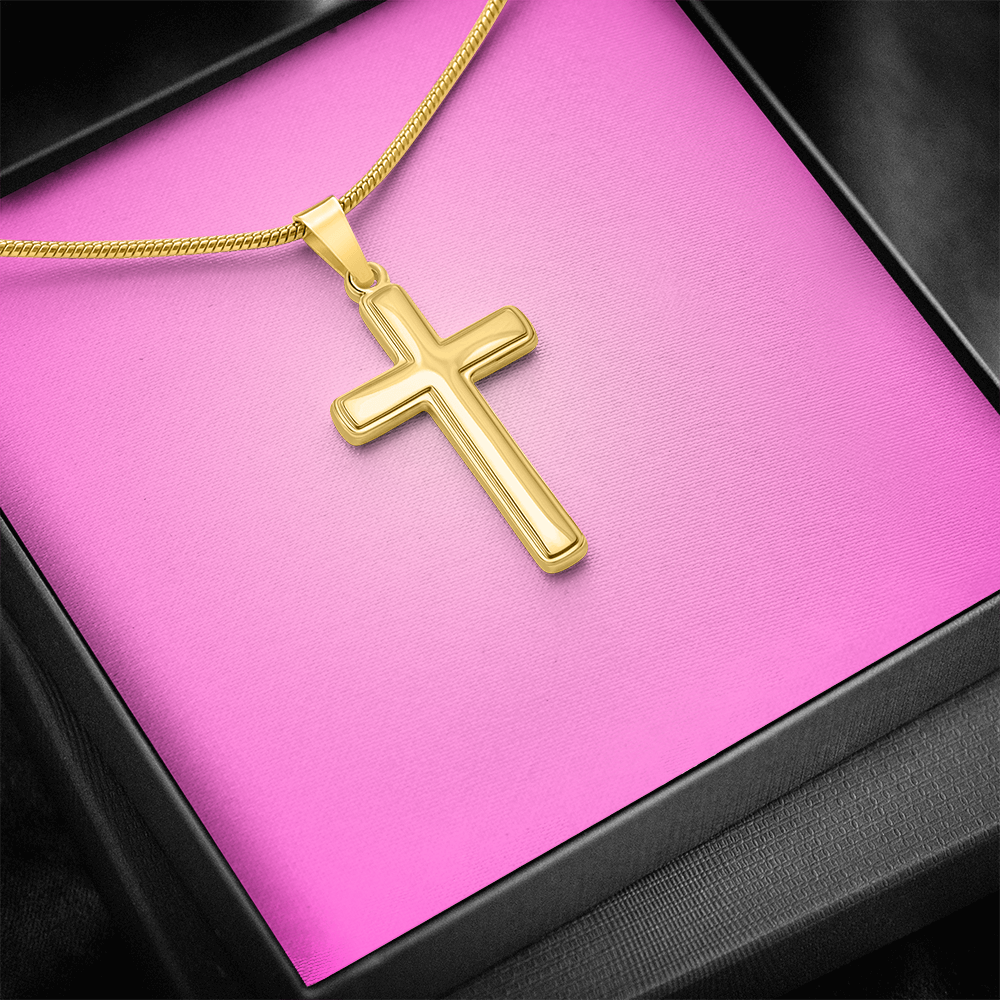 Cross Pendant Necklace Gift Women
