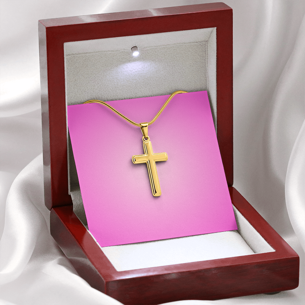 Cross Pendant Necklace Gift Women