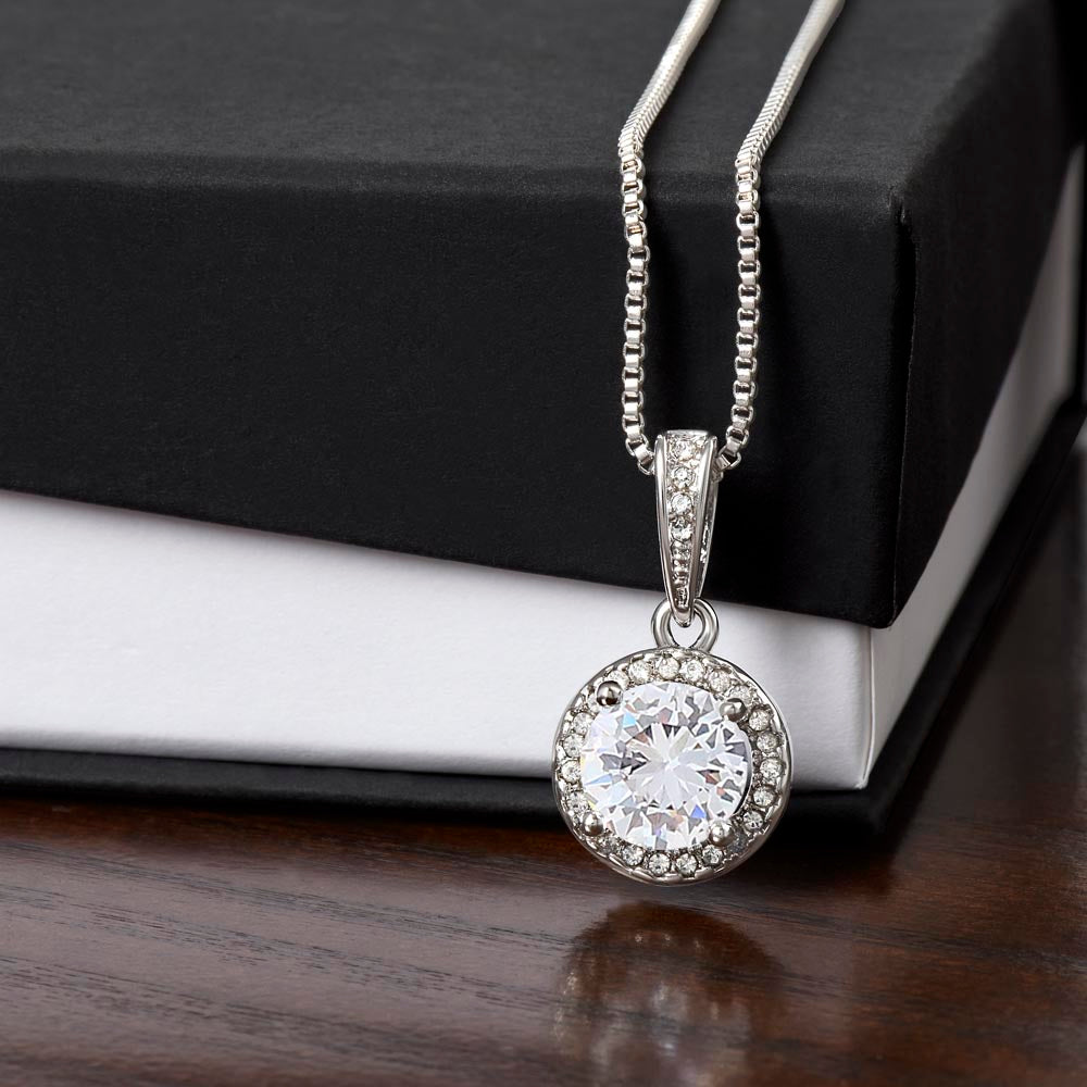 Cubic Zirconia Crystal Necklace