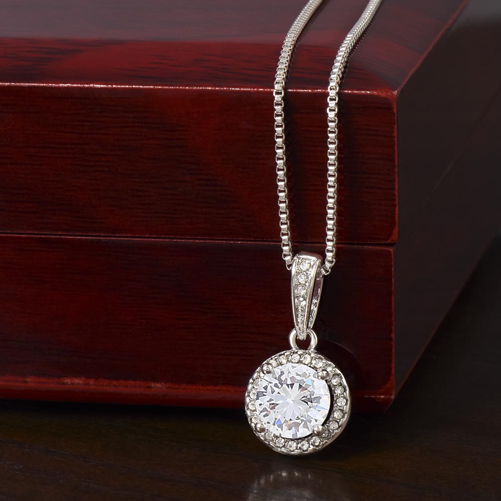 Cubic Zirconia Crystal Necklace